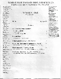 NEWSLETTER James Ehrman, Associate Edi/Or and Webmaster Department of History Arthur L