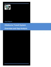 Oklahoma Transit System Overview and Gap Analysis