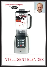 INTELLIGENT BLENDER  Welcome to Intelligent Blending