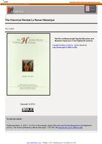 The Historical Review/La Revue Historique