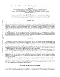 Arxiv:1806.01736V3 [Quant-Ph] 17 Dec 2018 State Originally Received