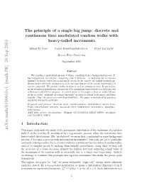 Discrete and Continuous Time Modulated Random Walks