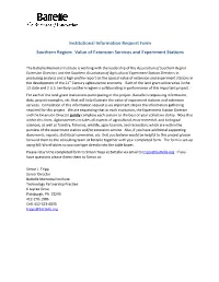 Experiment and Extension Response