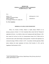 KSQA, LLC Licensee of Television Station KSQA