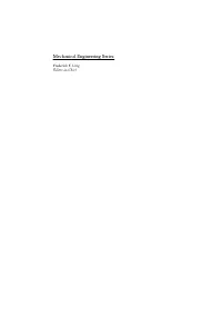 Mechanical Engineering Series