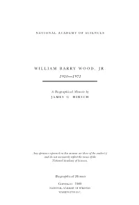 William Barry Wood, Jr