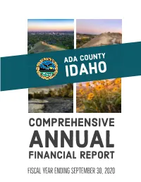 2020 Comprehensive Annual Financial Report (CAFR)