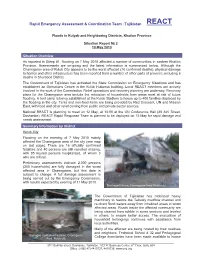 Rapid Emergency Assessment & Coordination Team