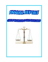 2010 to March 31, 2011, Notwithstanding the Challenges of the Spiraling Crime Rate with Its Attendant Impact on an Already Burdened Justice System