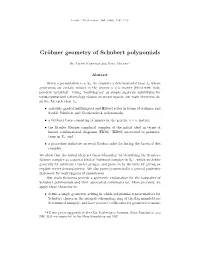 Gröbner Geometry of Schubert Polynomials