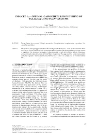 Induced ℓ∞- Optimal Gain-Scheduled