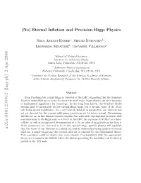 (No) Eternal Inflation and Precision Higgs Physics