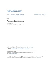 Access to Infrastructure Nadine I