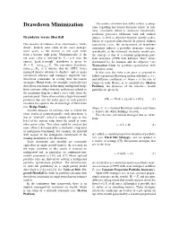"Drawdown Minimization" In: Encyclopedia of Quantitative