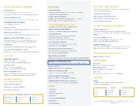 Menu Motek Website