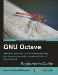 GNU Octave Beginner's Guide
