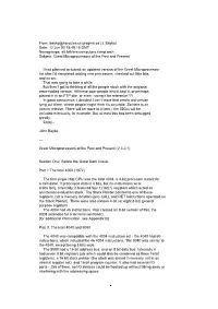 (J. Bayko) Date: 12 Jun 92 18:49:18 GMT Newsgroups: Alt.Folklore.Computers,Comp.Arch Subject: Great Microprocessors of the Past and Present