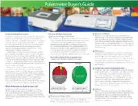 Polarimeter Buyer's Guide