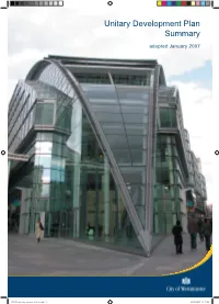 Unitary Development Plan Summary