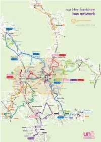 Uno Herts Network Map MASTER A3 UH Zone Dec20
