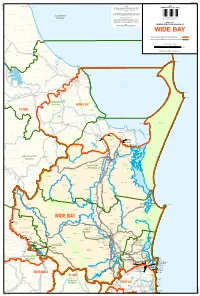 WIDE BAY Rules Names and Boundaries of Electoral Divisions Beach Euleilah Names and Boundaries of Local Government Areas BUNDABERG Baffle Creek Mount Maria