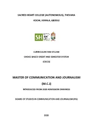 MCJ Programme