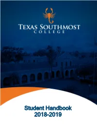2018-2019 Student Handbook