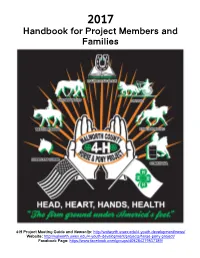 Handbook for Project Members and Families