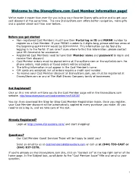Procedures for Cast Member Orders at Disneyshopping