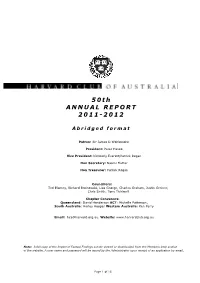 50Th ANNUAL REPORT 2011-2012