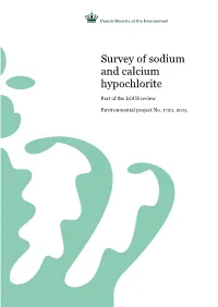 Survey of Sodium and Calcium Hypochlorite