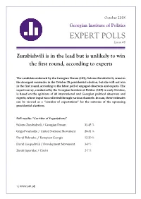 EXPERT POLLS Issue #8