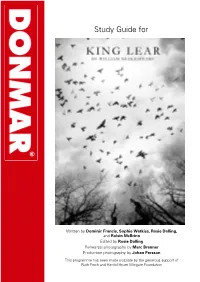 King Lear Synopsis