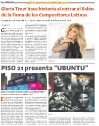 PISO 21 Presenta “UBUNTU”