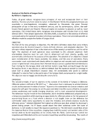 Analysis of the Battle of Surigao Strait by Walter S