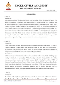 EXCEL CIVILS ACADEMY DAILY CURRENT AFFAIRS Date: 18-05-2021