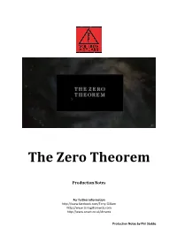 The Zero Theorem