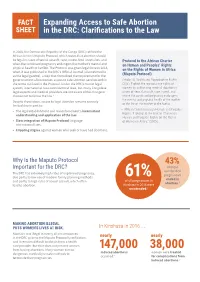 Expanding Access to Safe Abortion in The