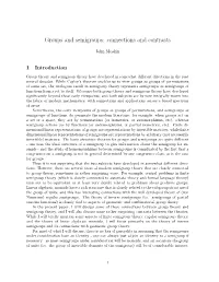 Groups and Semigroups: Connections and Contrasts