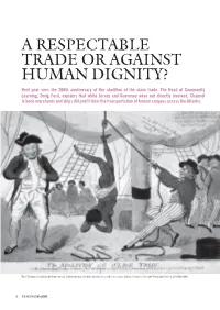 Jersey's Involvement in the Slave Trade