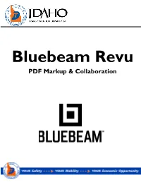 Bluebeam Revu PDF Markup & Collaboration