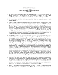 Contest Rules