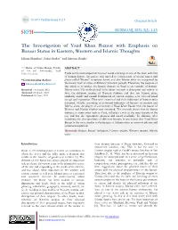 The Investigation of Yazd Khan Bazaar with Emphasis on Bazaar Status in Eastern, Western and Islamic Thoughts
