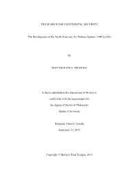 The Search for Continental Security