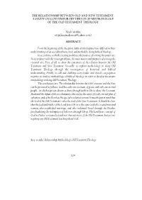 129 the Relationship Between Old and New Testament