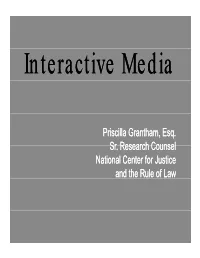 Interactive Media