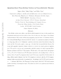 Quantum Exact Non-Abelian Vortices in Non-Relativistic Theories