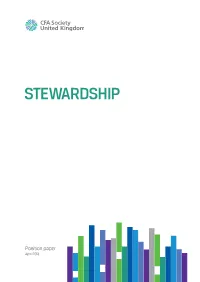 Stewardship of Client Assets