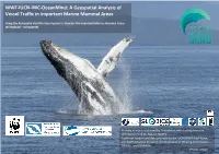 WWF-IUCN-IWC-Oceanmind: a Geospatial Analysis of Vessel
