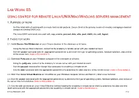 Lab Work 03. Using Ssh/Rdp for Remote Linux/UNIX/Mac/Windows Servers
